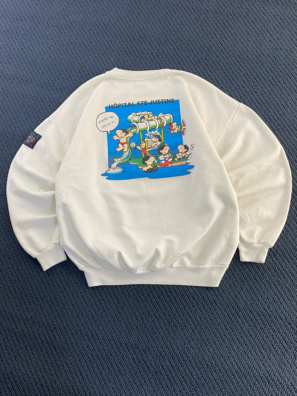 Vintage 90s Humor Cartoon Crewneck